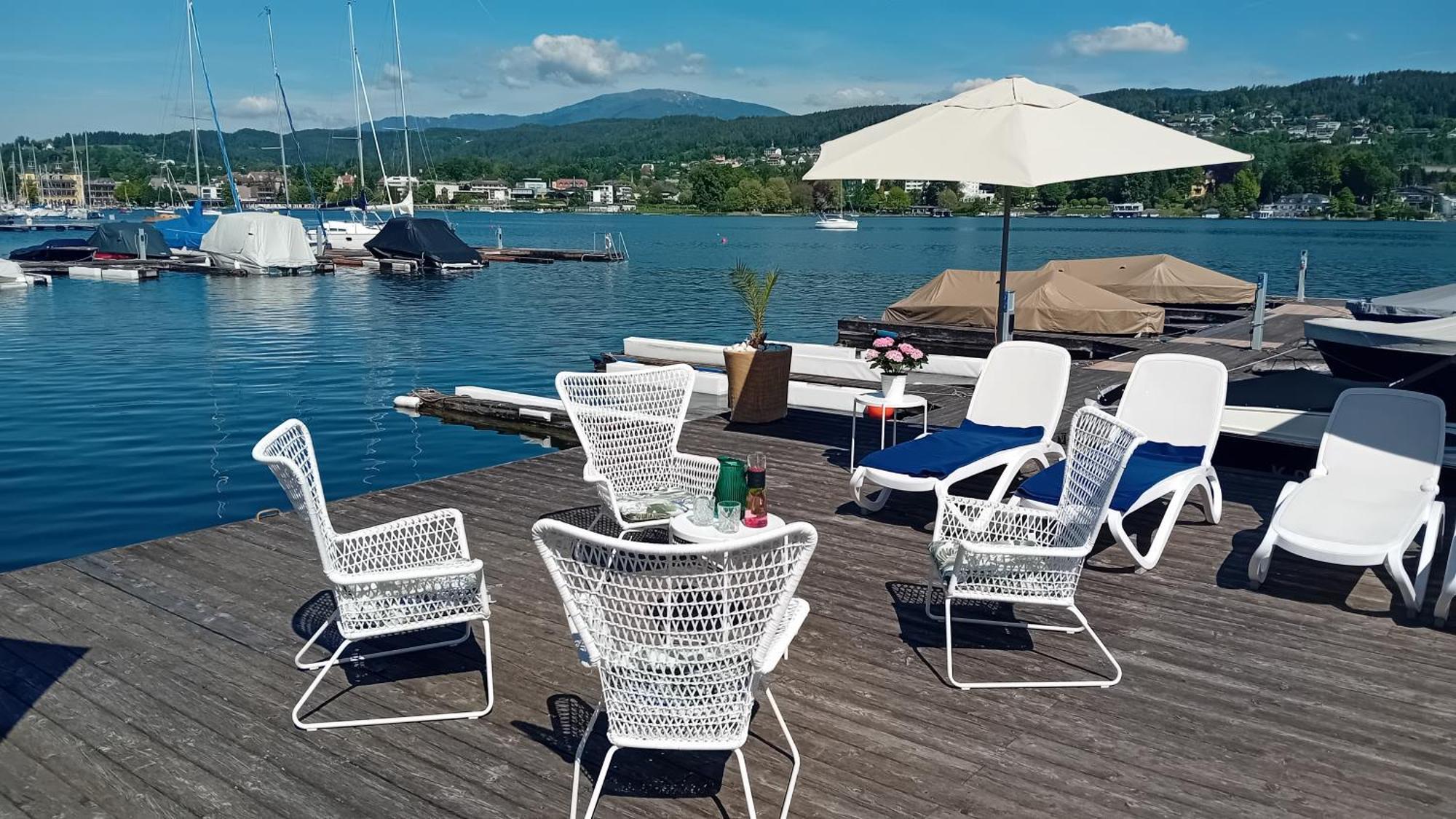 Tennis & Yacht Hotel Velden Velden am Woerthersee Ngoại thất bức ảnh